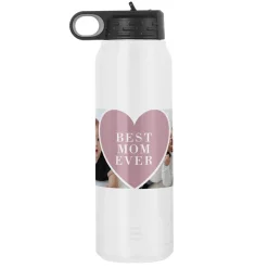 Grateful Heart Photo Water Bottle