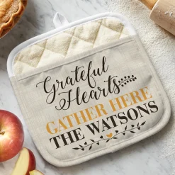 Grateful Hearts Pot Holder
