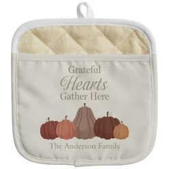Grateful Hearts Pot Holder