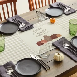 Grateful Hearts Table Runner