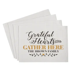 Grateful Hearts Table Runner & Placemats