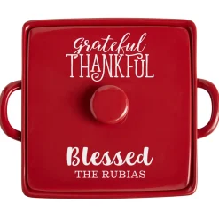 Grateful, Thankful, Blessed Stoneware