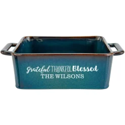 Grateful, Thankful, Blessed Stoneware