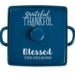 Grateful, Thankful, Blessed Stoneware