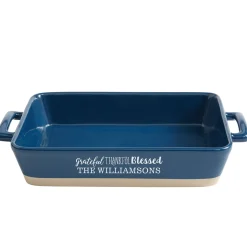 Grateful, Thankful, Blessed Stoneware