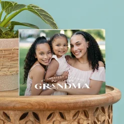 Greatest Blessings Photo Wood Block