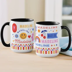 Groovy Name Mug