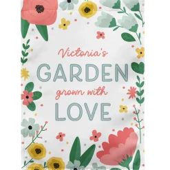 Grown with Love Garden Flag