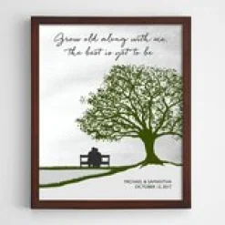 Grow Old With Me Canvas Art