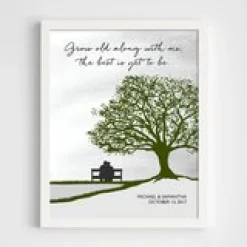 Grow Old With Me Canvas Art