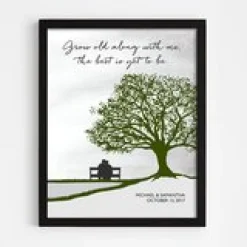 Grow Old With Me Canvas Art