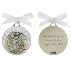 Guardian Angel Crib Medal