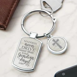 Guardian Angel Keychain