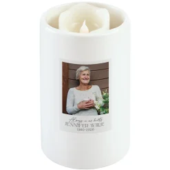 Guardian Angel Photo LED Votive