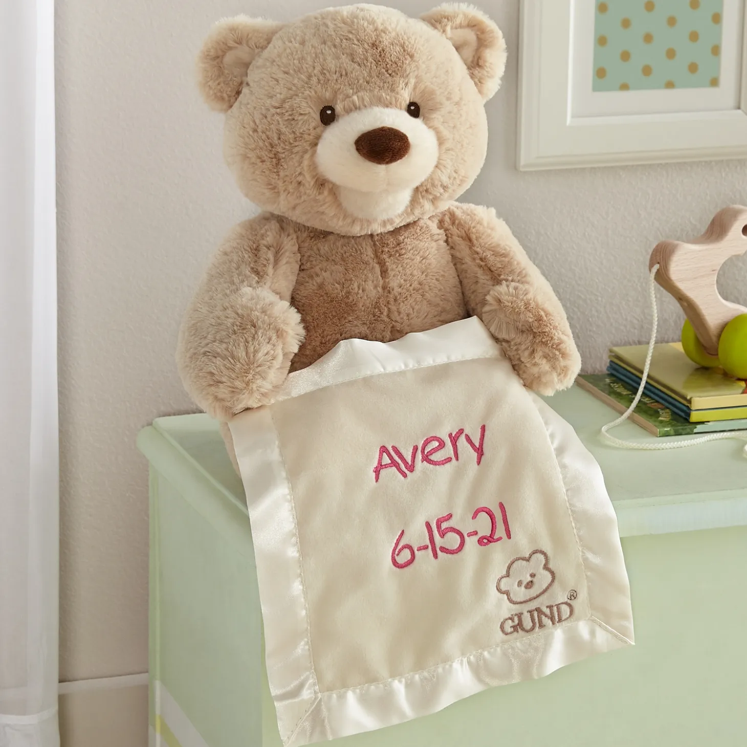 GUND® Animated Peek-A-Boo Bear