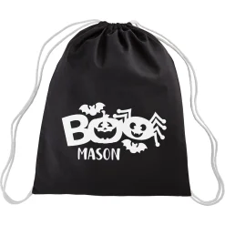 Halloween Friends Glow-in-the-Dark Drawstring Treat Bag