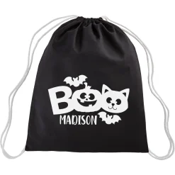 Halloween Friends Glow-in-the-Dark Drawstring Treat Bag