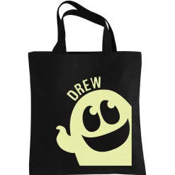 Halloween Party Glow-in-the-Dark Black Treat Bag