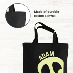 Halloween Party Glow-in-the-Dark Black Treat Bag