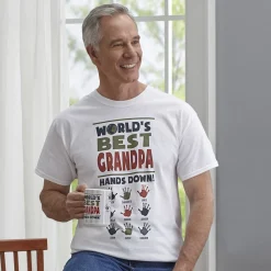 Hands Down Best Dad/Grandpa T-Shirt