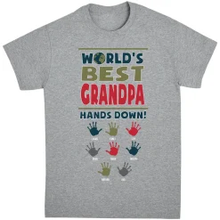Hands Down Best Dad/Grandpa T-Shirt