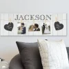 Hang On To Love Wedding Photo Canvas