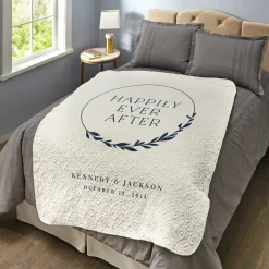 Happily Ever After Quilted Throw