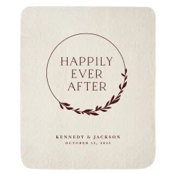 Happily Ever After Quilted Throw