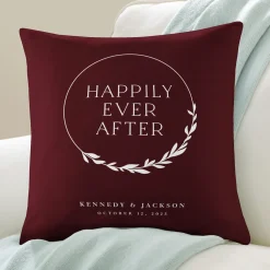 Happily Ever After Throw Pillow