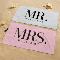 Happily Married Beach Towel