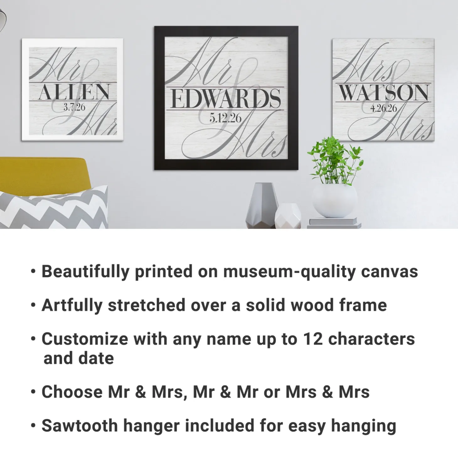 Happily Married Canvas