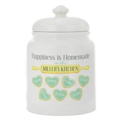 Happiness is Homemade Cookie Jar