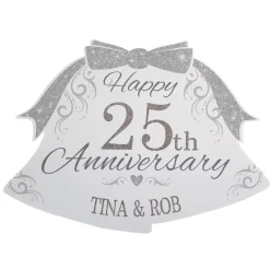 Happy Anniversary Bells Yard Sign