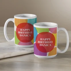 Happy Birthday Balloon Mug