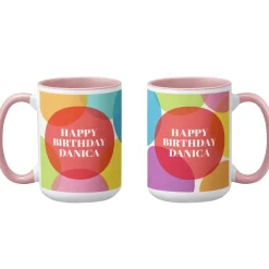 Happy Birthday Balloon Mug