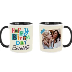 Happy Birthday Photo Mug