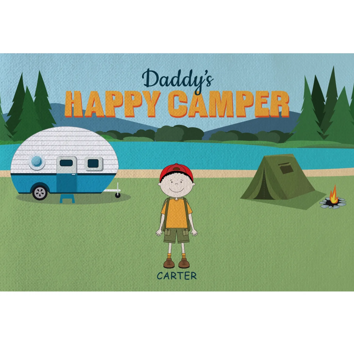 Happy Campers Doormat