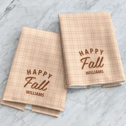 Happy Fall Kitchen Towel