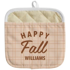 Happy Fall Pot Holder