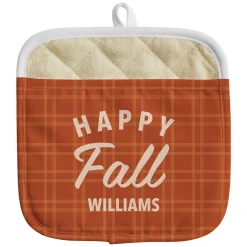 Happy Fall Pot Holder