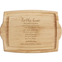 Happy Home Maple Wood Cutting Board
