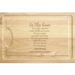 Happy Home Maple Wood Cutting Board