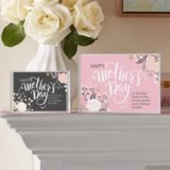 Happy Mother's Day Glass Block