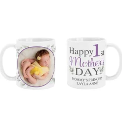 Happy 1st Mother's Day Photo Mug