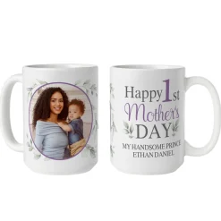 Happy 1st Mother's Day Photo Mug
