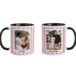 Happy Stripes Photo Mug