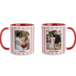 Happy Stripes Photo Mug