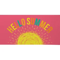 Happy Vibes Beach Towel