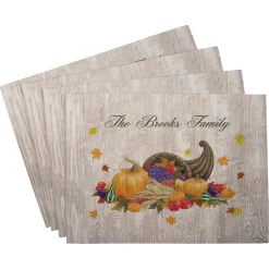 Harvest Gather Table Runner & Placemats