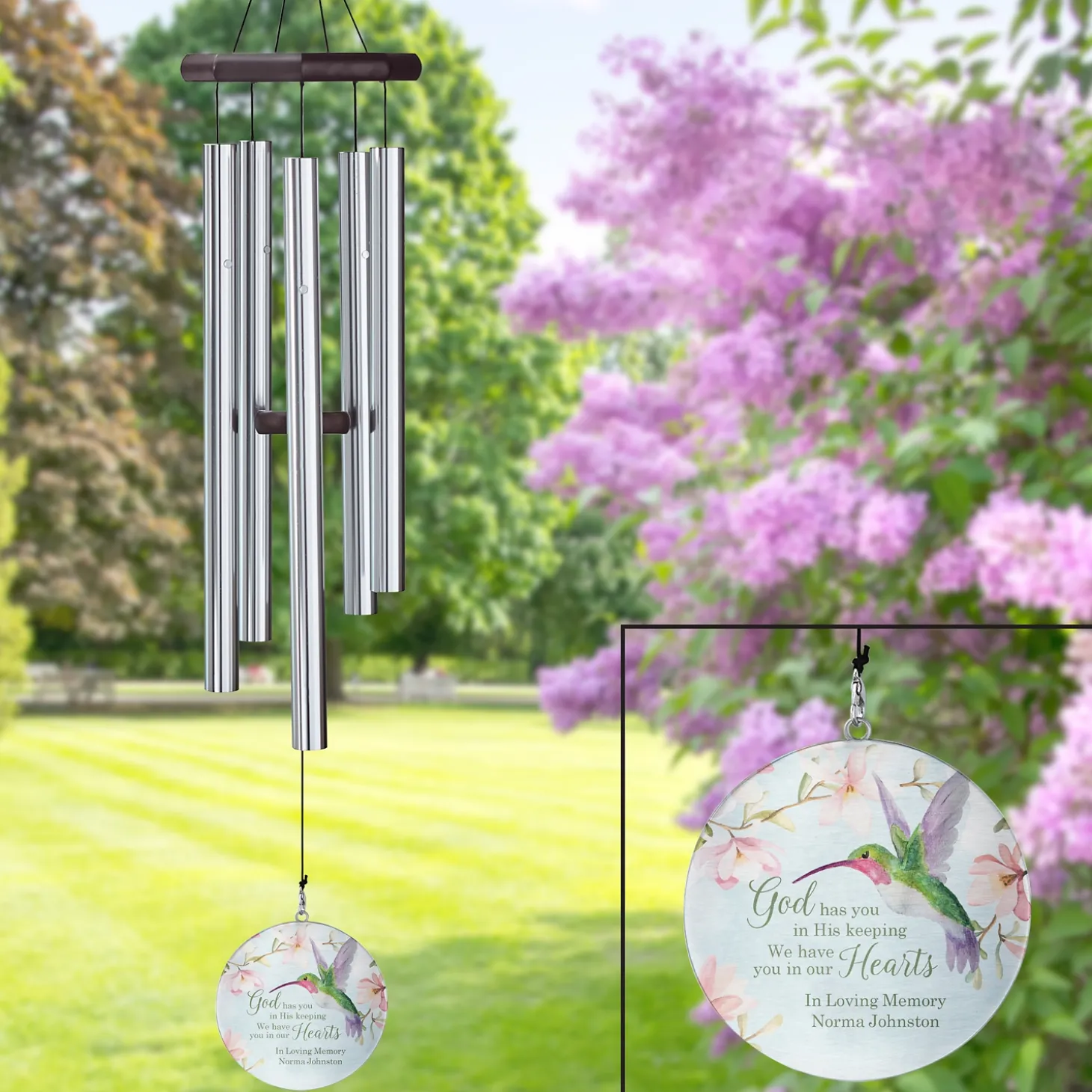 Heartfelt Memories Sympathy 30 inch Wind Chime